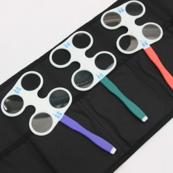 Color Coded Optometry Flipper Set