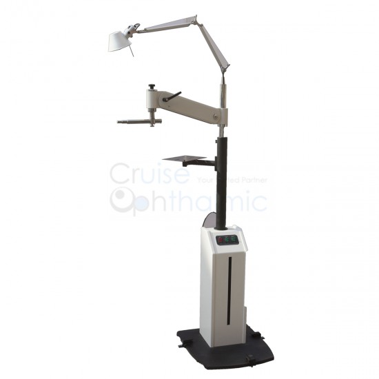Heavy Dust Phoropter Projector Light Stand/Pole With Lamp