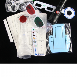 VSI-2 Vision Diagnostic Kit Optometric Tool VSI Set 11 In 1 Including Worth 4 Dot Lamp