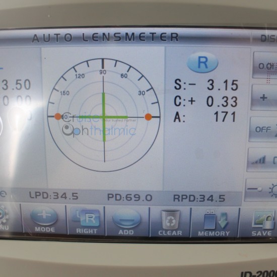 Auto Lensmeter JD-2000
