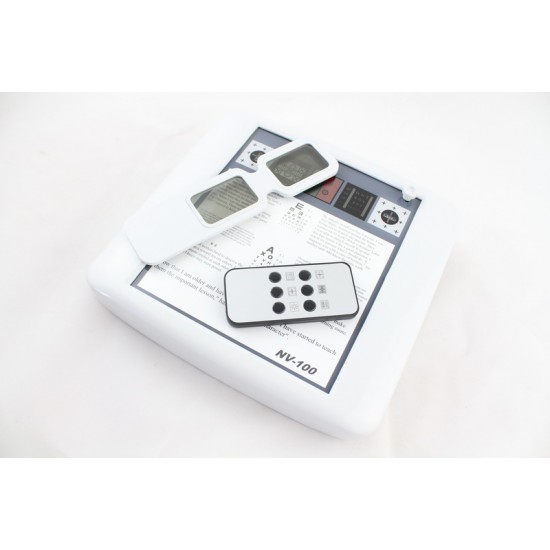 Remote Control Multi-function Near Vision Tester NVT100 with Ruler