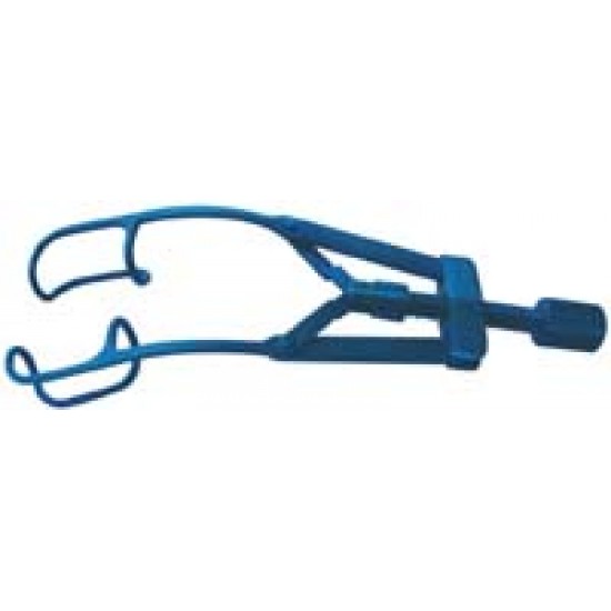 KERSHNER EYE SPECULUM( open blades for nasal and temporal placement)