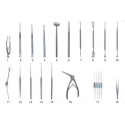 Lacrimal surgery(dacryocystorhinostomy & intubation)instrument set 
