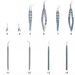 Small incision IOL surgery instrument set 