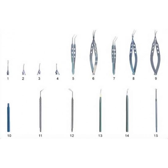 Small incision IOL surgery instrument set 