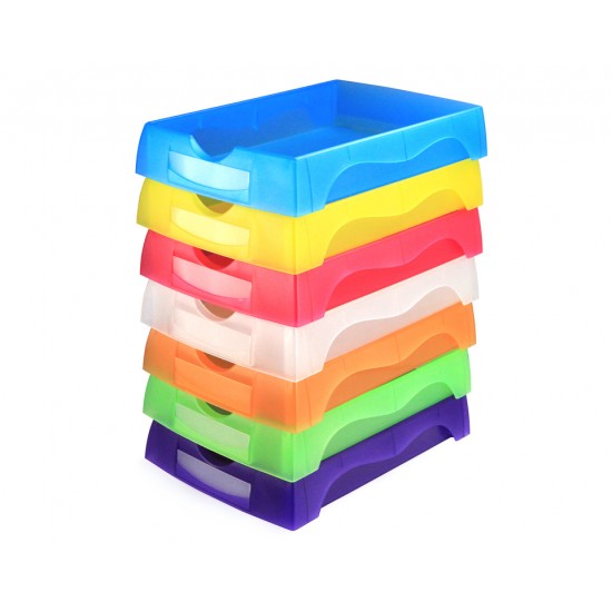 7 pcs/ Lot Job Tray 006S 45mm Height - Random Color